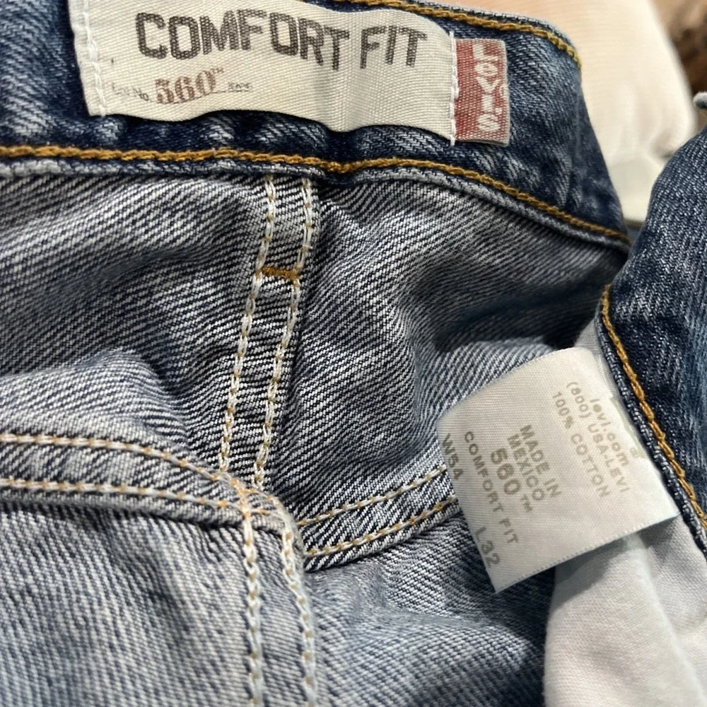 Levi's Relaxed Fit Blue Denim Jeans